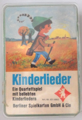 Berliner spielkarten quartett - berliner,