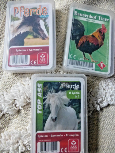 Kartenspiele kinder pferde - kartenspiele, x