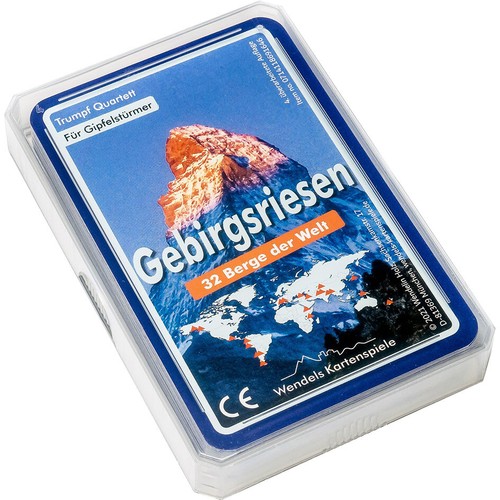 Berge trumpf quartett - berge,