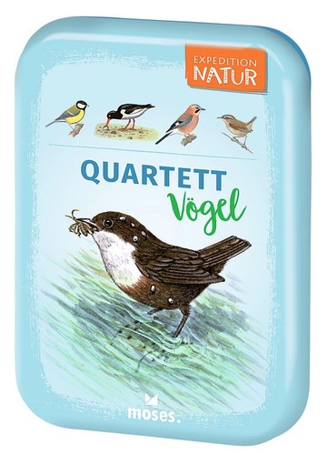 Quartett vögel kartenspiel - quartett,