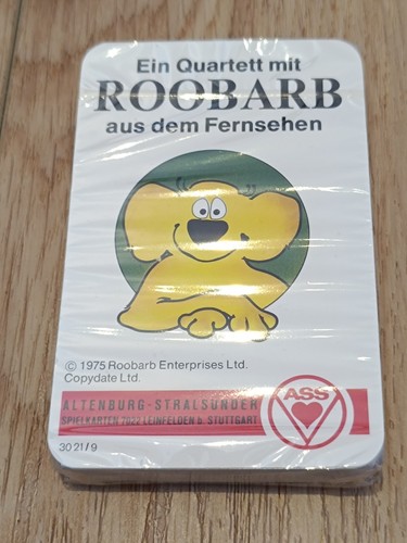 Roobarb quartett alt - quartett,