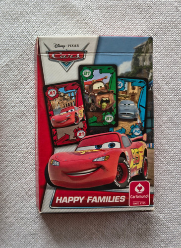 Pixar happy families quartett - families,