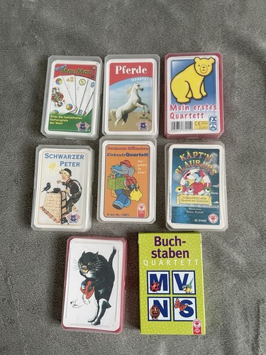 Kinder kartenspiele quartett - kinder,