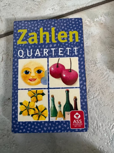 Zahlen quartett kinder - quartett,